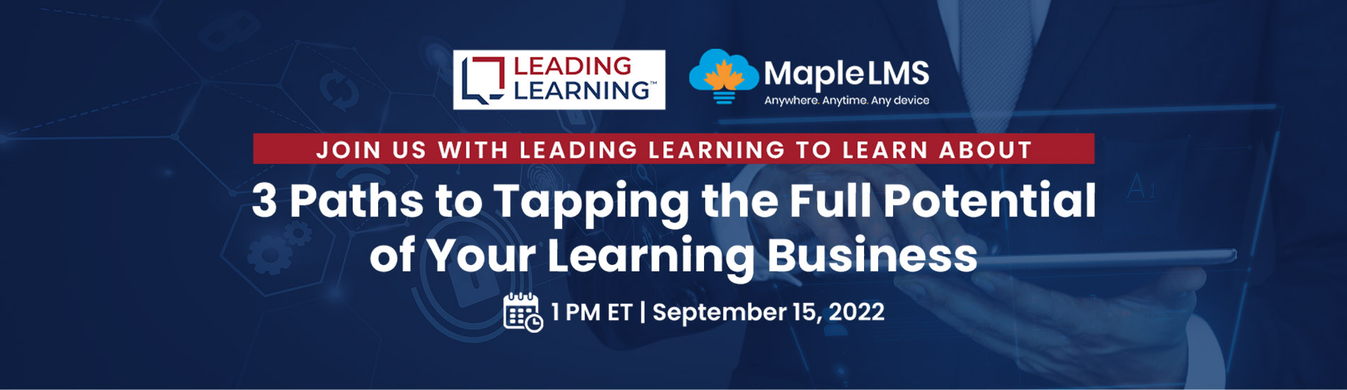 Leading Learning Joint Webinar