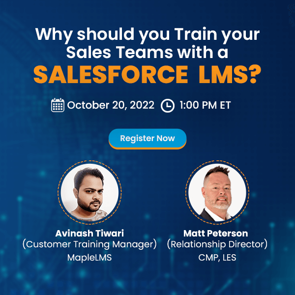 Salesforce LMS training webinar