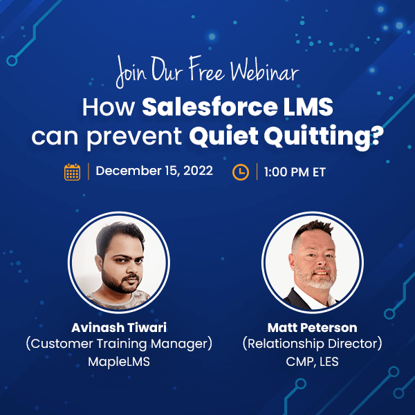 How Salesforce LMS can prevent Quiet Quitting?