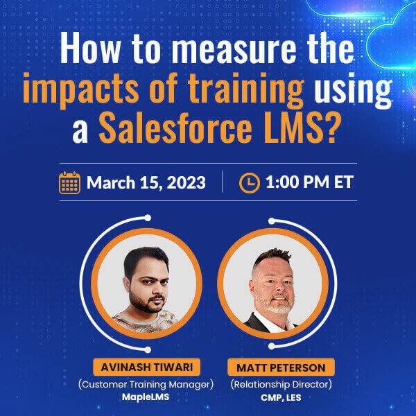How to measure the impacts of training using a Salesforce LMS?