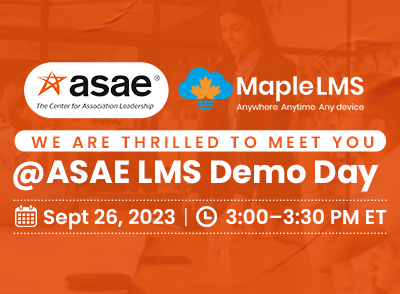 We are excited for ASAE LMS Demo Day | September 26, 2023