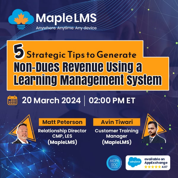 5 Strategic Tips to Generate Non-Dues Revenue Using a Learning Management System (LMS)