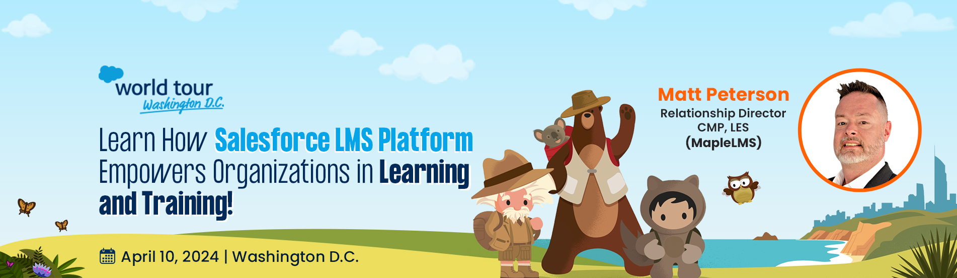 Salesforce World Tour D.C. 2024 MapleLMS