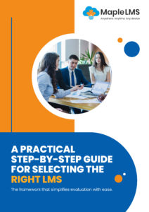 ebook cover page - A Practical Step-by-Step Guide for Selecting the Right LMS