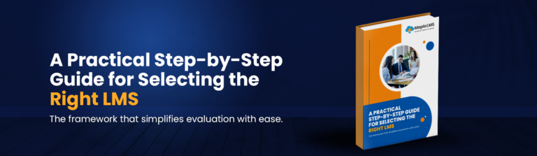 ebook cover banner page - A Practical Step-by-Step Guide for Selecting the Right LMS