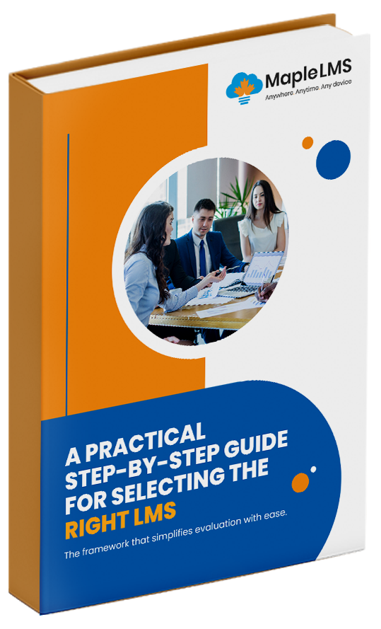 ebook cover page - A Practical Step-by-Step Guide for Selecting the Right LMS