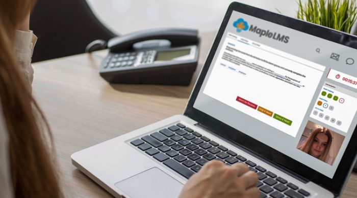mapple-1 MapleLMS AI proctoring